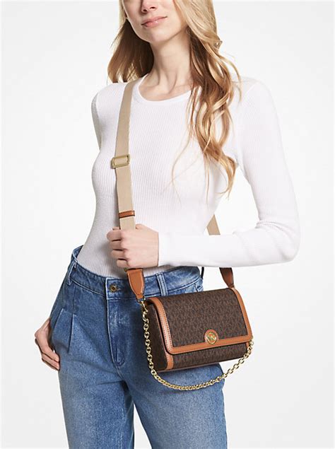 Michael Kors Freya Small Convertible Logo Crossbody Bag